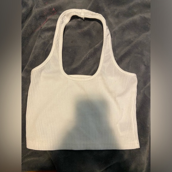 White halter top - Picture 1 of 2